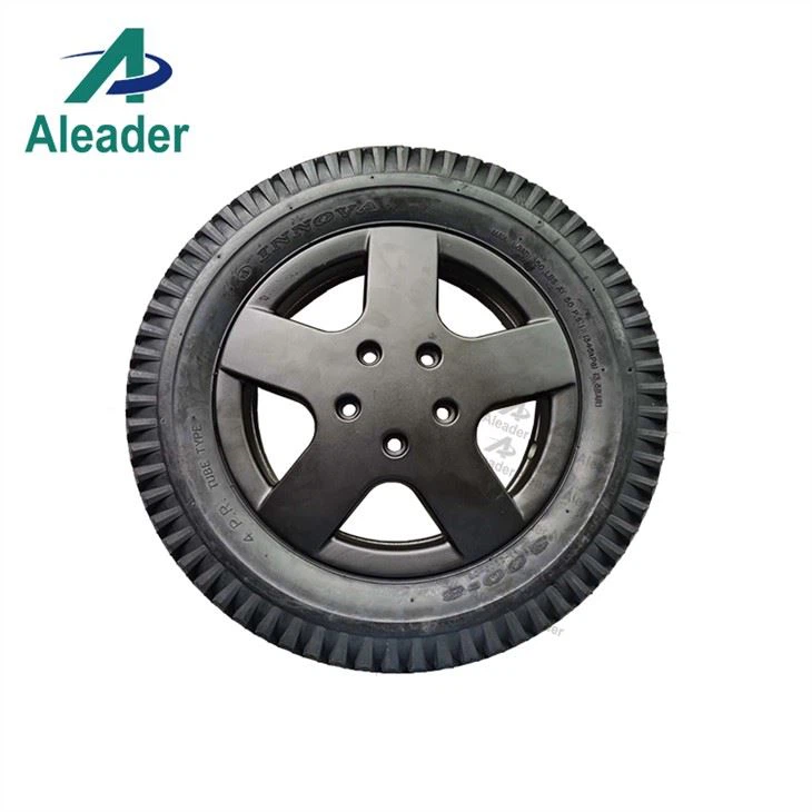 3.00-8 Tire Wheelchair Wheel Assembly Solid Tyres